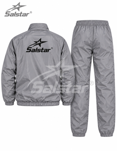 Conjunto Deportivo Personalizado Color Gris para Hombre, Chaqueta Cortavientos y Pantalones, Ropa Deportiva Ligera e Impermeable para Entrenamiento y Jogging, OEM ODM - Product Image 2