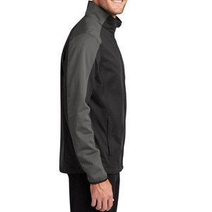 Veste d'hiver softshell pour homme, imperméable, entièrement zippée, avec doublure en polaire chaude, faible MOQ, idéale pour la marche en plein air, le travail, les voyages et l'usage quotidien. - Product Image 5