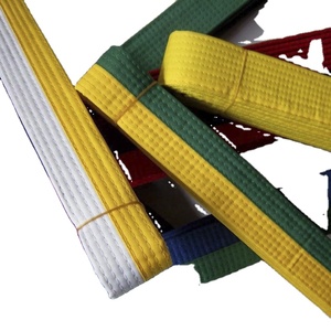 Cinturones de karate de alta calidad para hombre, bordado personalizado, todos los tamaños, de color, taekwondo, judo - Product Image 1