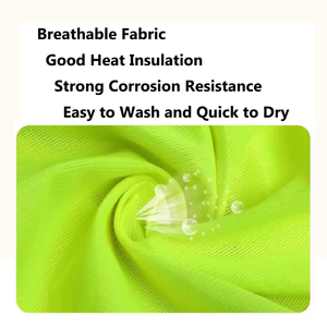 Chaleco de Seguridad Reflectante de Alta Visibilidad con Logotipo Personalizado al Mejor Precio, Impermeable, con Luz LED Intermitente, Clase 2, de Poliéster, Hecho en China - Product Image 3