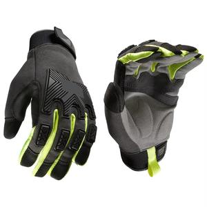 Guantes de Trabajo Personalizados de Alta Resistencia a Impactos, Resistentes a Cortes, de Nitrilo Arenoso ANSI A5, Guantes para Hombre, Guantes Mecánicos de TPR - Product Image 4