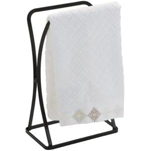 Toallero de pie nuevo negro para baño, soporte de toallas para el hogar - Product Image 1