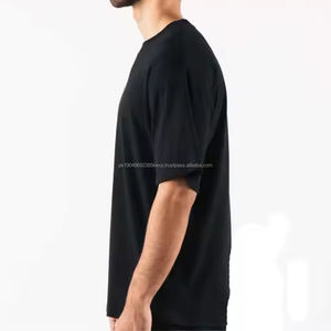 T-shirt de sport personnalisé pour homme - 100 % coton, manches courtes pour la course, la gym et les loisirs, Nouveauté 2026, T-shirt vierge pour homme 2026 - Product Image 2