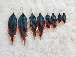 Pendientes de Cuentas Coloridos de Moda de Verano, Pendientes de Cuentas Hechos a Mano para la Playa, para Mujer - Product Image 5