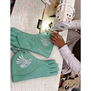 Guantes de Cetrería Falcon 2026, Guantes de Cuero Personalizados de Alta Calidad para el Crianzamiento de Halcones y la Manipulación de Aves - Product Image 5