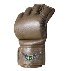 Gants de MMA à paume ouverte pour l'entraînement aux arts martiaux, gants de MMA en cuir personnalisés pour hommes et femmes, gants de MMA en gros avec logo personnalisé - Product Image 5
