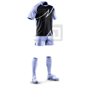 Tenue de rugby personnalisée avec impression numérique, short de sport respirant, coupe-vent, écologique, vêtements de sport athlétiques 3D - Product Image 4