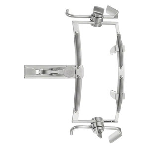 DINGMANN Abrebocas Quirúrgico (Solo Marco) 150 mm (6 pulgadas) Retractor Oral de 145 mm de Ancho, 25 mm de Profundidad de Mandíbula y 12 mm de Ancho de Mandíbula - Product Image 6