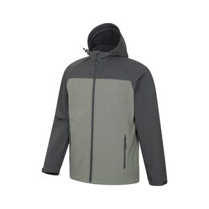 Spring Softshell Outdoor Jacket for <b>Mens</b> Jackets Custom Logo Hooded Windbreaker Sports <b>Coat</b> <b>Men's</b> Regular Sleeve Jackets OEM ODM - Product Image 2