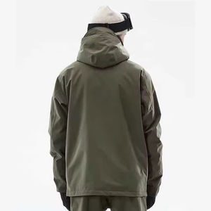 Traje de Esquí de Una Pieza para Mujer, Invierno, con Cuello de Piel, Mono de Esquí, Impermeable, Ropa Deportiva para Adultos - Product Image 5