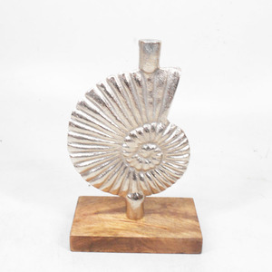 Escultura Abstracta de Aluminio Fundido de Diseño, Acabado Metálico Dorado de Lujo, Figura Decorativa Moderna para Artículos de Primera Calidad - Product Image 4