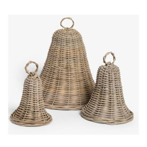Vietnam Handmade <b>Christmas</b> Bell Collection Featuring Woven Rattan for Home Decor Resorts Gift Shops and Global Buyers - Product Image 6