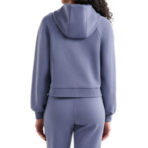 Sudadera con capucha de forro polar personalizada con media cremallera, unisex, transpirable, repelente al agua, informal, de alto rendimiento, superventas - Product Image 2