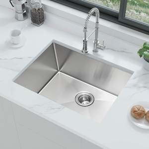 Évier simple en acier inoxydable 304 fait à la main THCSS-0508 avec évier profond résistant à la corrosion Undermount pour les cuisines à domicile - Product Image 6