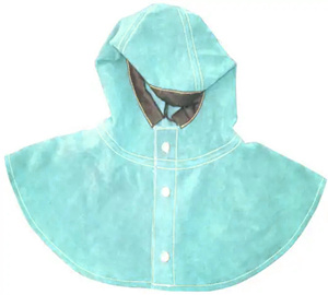 Leather Welding Hood Helmet Cow Split Leather Industrial Safety Working Cap Protective Jacket-<b>Style</b> <b>Head</b> Protection for Welders - Product Image 3