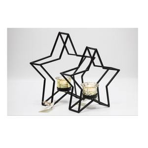 Portavelas Decorativo de Metal Premium para Decoración de Interiores, Mejora el Ambiente del Hogar con la Suave Luz de una Vela - Product Image 6