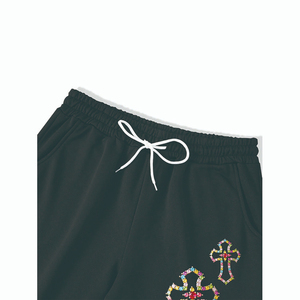 ชุดวอร์มผู้ชายผ้าเนื้อนุ่มขายดี ประดับเพชร กันลม ระบายอากาศได้ดี - Product Image 3