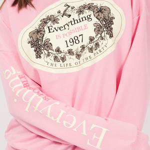 Sweat-shirt pour femme imprimé DTG, mélange de polyester et de coton, col rond décontracté, manches longues, pull personnalisé avec motif graphique, streetwear - Product Image 4
