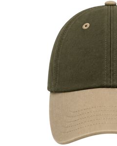 Manufacturer Custom Olive Green And Beige Two Tone Baseball <b>Cap</b> Adjustable Unisex Cotton Sports Outdoor Casual Fashion Hat <b>Cap</b> - Product Image 2