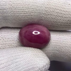 ทับทิมธรรมชาติ 29.91 กะรัต สีแดง คอรันดัม |   พลอยรูปไข่ขนาดใหญ่แบบหลวม - Product Image 1