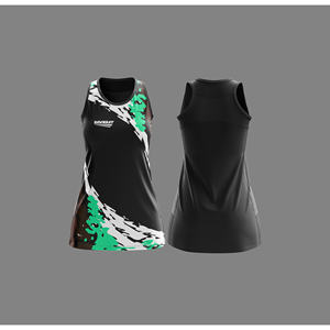 Uniforme Profesional de Netball |   Uniforme de Netball Sublimado con Logotipo, Nombre y Número del Equipo |   Poliéster Transpirable - Product Image 5