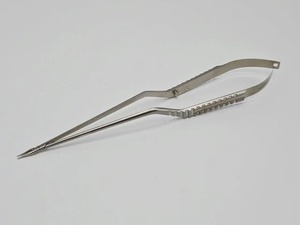 Porte-aiguille microchirurgical Yasargil à baïonnette, à mâchoires droites et courbées, pour anastomose microvasculaire et chirurgie de la base du crâne - Product Image 5