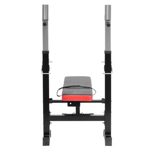Banco de Pesas Ajustable de 400 lb para Entrenamiento de Fuerza en Casa, Banco de Ejercicios para Todo el Cuerpo y Soportes - Product Image 1