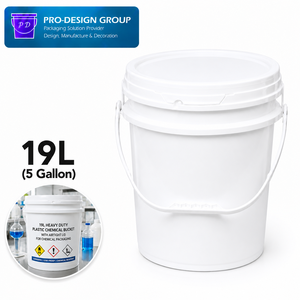 19L Heavy Duty Plastic Chemical <b>Bucket</b> <b>with</b> Airtight <b>Lid</b> for Chemical Packaging - Product Image 1