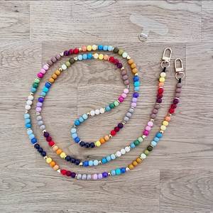 Fashionable Handmade Embroidery Beaded <b>Lanyard</b> <b>for</b> <b>Keys</b> Phone and ID Badge - Product Image 3