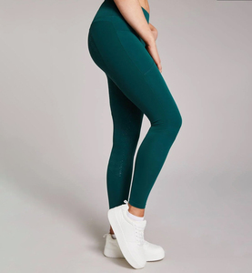Pantalones de Montar a Caballo Personalizados para Mujer, Cintura Alta, Largos, con Bolsillos, Elásticos en Cuatro Direcciones, Spandex/Poliéster, Secado Rápido - Product Image 2