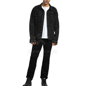 Chaqueta vaquera moderna con botones al frente, chaqueta vaquera de invierno, tela suave para el estilo de vida diario - Product Image 4