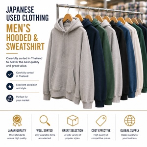 เสื้อผ้ามือสองญี่ปุ่น เสื้อฮู้ดและเสื้อสเวตเชิ้ตผู้ชาย - Product Image 2