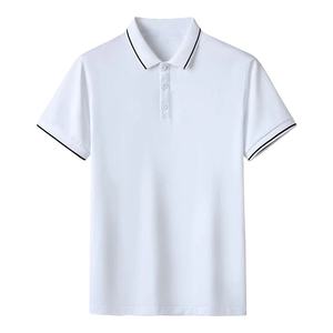 Logo personnalisé 100% coton hommes T-shirts Polo hommes décontracté couleur unie à manches courtes hommes vêtements chemises polos 2026 - Product Image 1