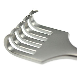 เครื่องมือผ่าตัดกระดูก Volkmann Bone Retractor 4 หัวแหลมและหัวทู่ ด้ามจับแบบห่วง สำหรับศัลยกรรมกระดูก Shuja Surgico - Product Image 5