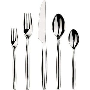 Juego de cubiertos metálicos clásicos de alta resistencia, utensilios de acero inoxidable de primera calidad para las necesidades diarias de cocina y comedor. - Product Image 1