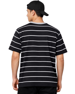 Camiseta Personalizada para Hombre, Lisa, Negra o Blanca, 100% Algodón, Cuello Redondo, Manga Corta, Corte Regular, Casual, Ecológica, Verano, OEM, 300g - Product Image 2