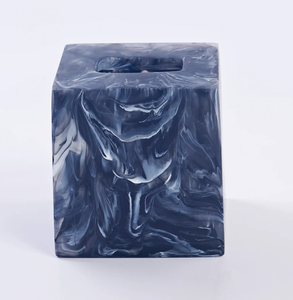 Porta Pañuelos de Resina Epoxi, Caja de Pañuelos Multiusos para Hotel, Restaurante, Cafetería - Product Image 1