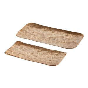 Plateaux de luxe anciens pour desserts et chocolats, assiettes et plats de service, compatibles lave-vaisselle, style américain, en métal, pour boulangeries - Product Image 1