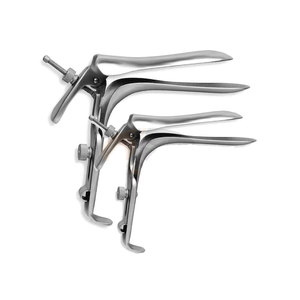 Espéculo Vaginal Manual de Acero Inoxidable, Duradero, 2 Piezas, Profesional, Clínico, Ginecológico, para Exámenes Quirúrgicos - Product Image 2