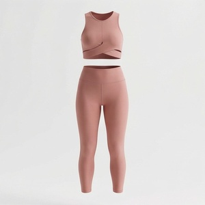 Leggings de fitness sans couture en spandex, taille élastique, logo personnalisé, vêtements de sport pour femmes, vêtements de sport pour la salle de sport, vêtements de sport pour l'exercice - Product Image 1