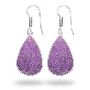 Boucles d'oreilles pendantes plaquées argent avec breloques mignonnes serties de pierres, idéales pour les fêtes et mariages, meilleur prix - Product Image 1