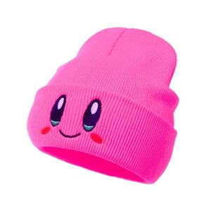 Gorro de punto digital personalizado con logo, al por mayor, diseño de anime, dibujos animados, cara y ojos lindos, cosplay, mantiene el calor, para viaje, 100% acrílico, común - Product Image 3