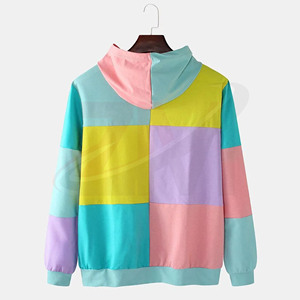 Sudadera con capucha de forro polar de alta calidad, corte holgado con hombros caídos, 450 GSM, personalizable con logotipo, para hombre, corte ajustado, gruesa y sin estampado. - Product Image 2