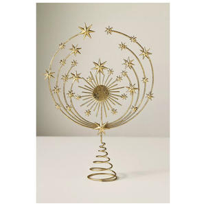 Série d'ornements de Noël en métal découpés au laser – Décorations saisonnières élégantes - Product Image 3