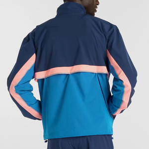 Veste de tennis personnalisée pour homme grande taille, style streetwear, imperméable, avec doublure en mesh, légère, séchage rapide, respirante, pour le sport - Product Image 4