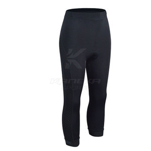 Pantalon de cyclisme sans couture pour homme, best-seller, en spandex/polyester écologique, séchage rapide, tissu respirant pour les longues balades - Product Image 3
