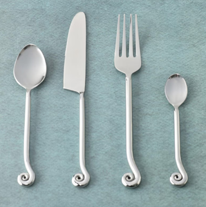 Ensemble de cuillères à thé en acier inoxydable personnalisé, coffret cadeau, cuillère à dessert de haute qualité, finition miroir, couteau, fourchette, cuillère, vaisselle de mariage - Product Image 3