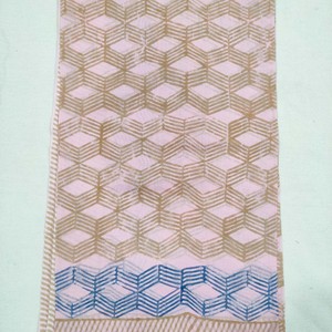 Sarongs Indios Hechos a Mano con Estampado de Bloques, Ropa de Playa, Sarongs de Algodón, Bufandas al por Mayor, Diseño Floral, Lotes de Sarongs - Product Image 4