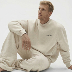 Hot Sportswear Product <b>Men's</b> Tracksuit <b>Pullover</b> Hoodie 100% Cotton Fleece Multi Colors With Customized Logo - Product Image 6