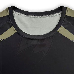 เสื้อรัดรูปพิมพ์ลายสำหรับผู้ชาย คุณภาพพรีเมียม ยืดหยุ่น ระบายอากาศ แห้งเร็ว เหมาะสำหรับการออกกำลังกาย ฟิตเนส เพาะกาย สวมใส่สบาย - Product Image 5